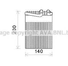 AVA QUALITY COOLING MSV554 Випарник, кондиціонер