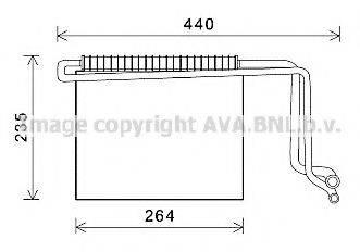 AVA QUALITY COOLING MSV563 Випарник, кондиціонер