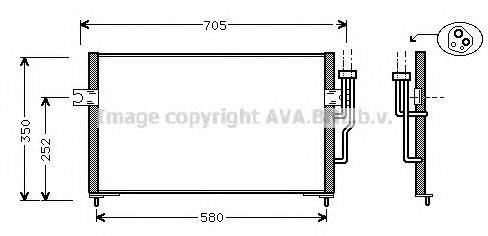 AVA QUALITY COOLING MT5100 Конденсатор, кондиціонер