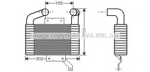 AVA QUALITY COOLING MZ4189 Інтеркулер