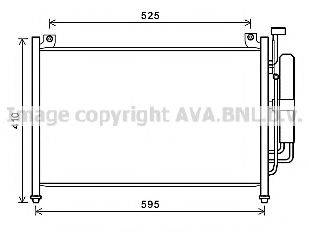 AVA QUALITY COOLING MZ5236D Конденсатор, кондиціонер