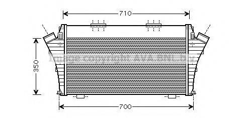 AVA QUALITY COOLING OL4401 Інтеркулер