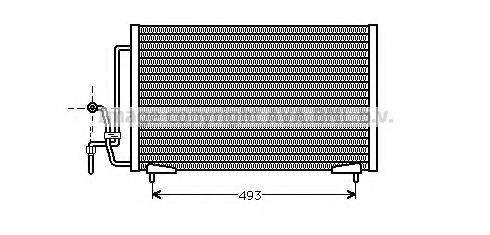 AVA QUALITY COOLING PE5184 Конденсатор, кондиціонер