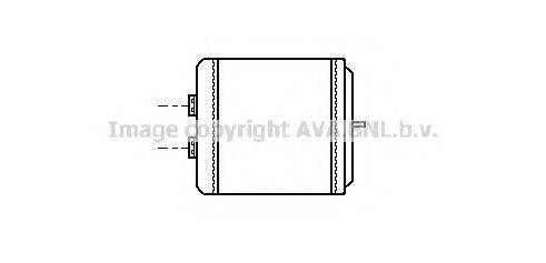 AVA QUALITY COOLING PE6102 Теплообмінник, опалення салону