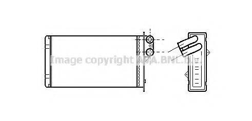 AVA QUALITY COOLING PEA6118 Теплообмінник, опалення салону