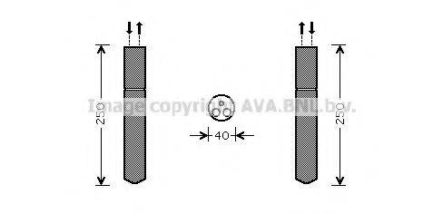 AVA QUALITY COOLING PED302 Осушувач, кондиціонер