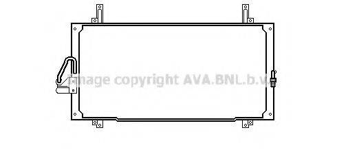 AVA QUALITY COOLING RT5168 Конденсатор, кондиціонер