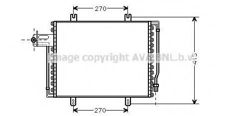 AVA QUALITY COOLING RT5193 Конденсатор, кондиціонер