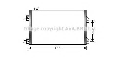 AVA QUALITY COOLING RT5347 Конденсатор, кондиціонер