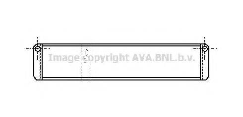 AVA QUALITY COOLING RT6095 Теплообмінник, опалення салону