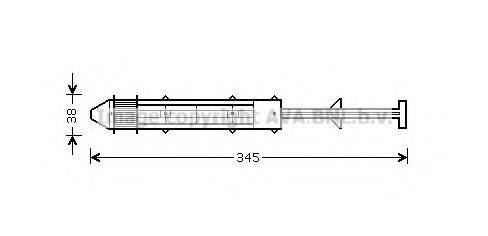 AVA QUALITY COOLING SAD012 Осушувач, кондиціонер