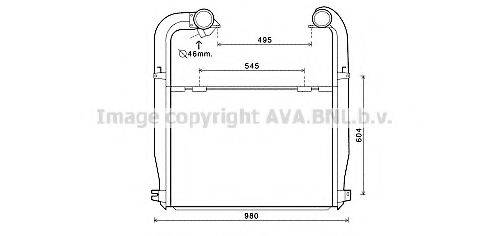 AVA QUALITY COOLING SC4028 Інтеркулер