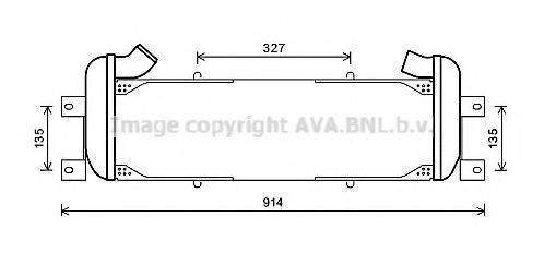 AVA QUALITY COOLING SC4032 Інтеркулер