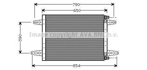 AVA QUALITY COOLING SC5007 Конденсатор, кондиціонер