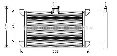 AVA QUALITY COOLING SC5008 Конденсатор, кондиціонер