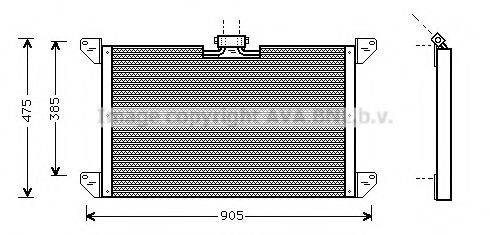 AVA QUALITY COOLING SC5009 Конденсатор, кондиціонер