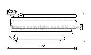 AVA QUALITY COOLING SCV030 Випарник, кондиціонер