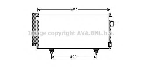 AVA QUALITY COOLING SU5077D Конденсатор, кондиціонер