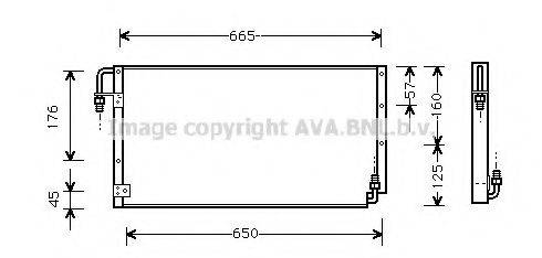 AVA QUALITY COOLING TO5211 Конденсатор, кондиціонер