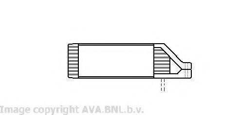 AVA QUALITY COOLING VW3107 масляний радіатор, моторне масло