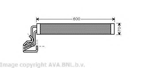 AVA QUALITY COOLING VW3264 Олійний радіатор, рульове керування