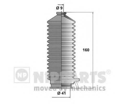 NIPPARTS J2841003 Комплект пильника, рульове керування