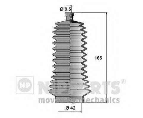 NIPPARTS J2841012 Комплект пильника, рульове керування