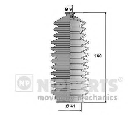 NIPPARTS J2851007 Комплект пильника, рульове керування