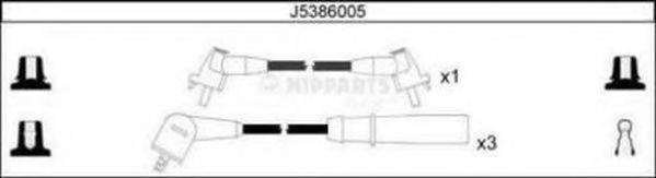 NIPPARTS J5386005 Комплект дротів запалювання