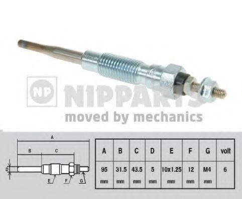 NIPPARTS J5712006 Свічка розжарювання