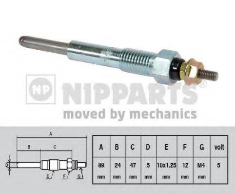 NIPPARTS J5719000 Свічка розжарювання