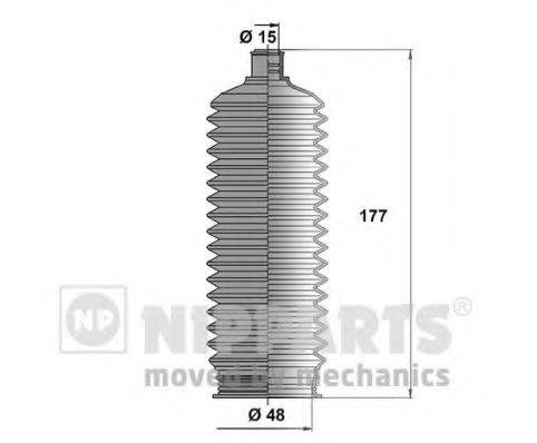 NIPPARTS N2840511 Комплект пильника, рульове керування