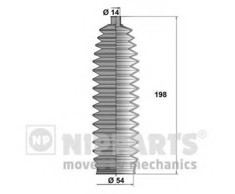 NIPPARTS N2843015 Комплект пильника, рульове керування