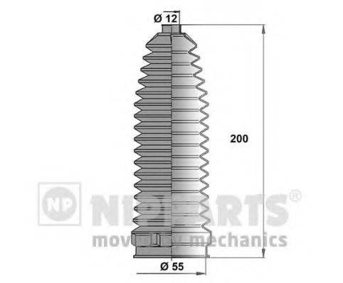 NIPPARTS N2843019 Комплект пильника, рульове керування