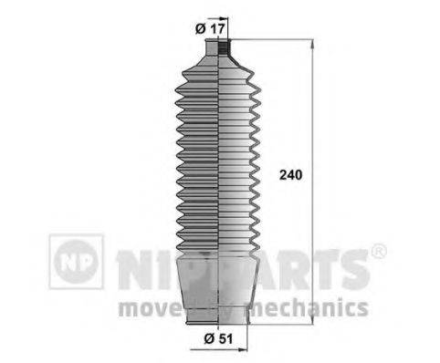 NIPPARTS N2855001 Комплект пильника, рульове керування