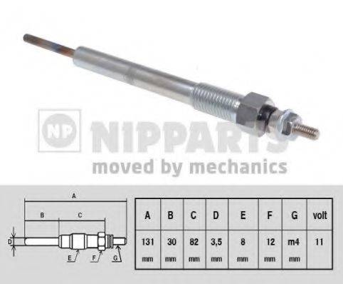 NIPPARTS N5710505 Свічка розжарювання