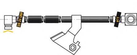 MGA F6552 Гальмівний шланг