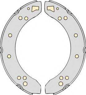 MGA M540 Комплект гальмівних колодок
