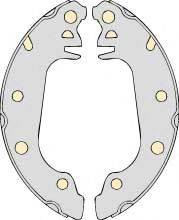 MGA K552444 Комплект гальм, барабанний гальмівний механізм