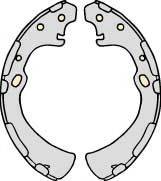 MGA M702 Комплект гальмівних колодок