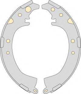 MGA K770838 Комплект гальм, барабанний гальмівний механізм