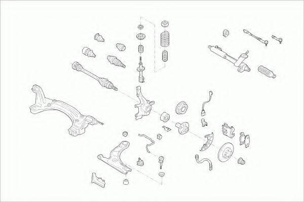 ZF PARTS SEATAROSAFZ001 Рульове управління; Підвіска колеса