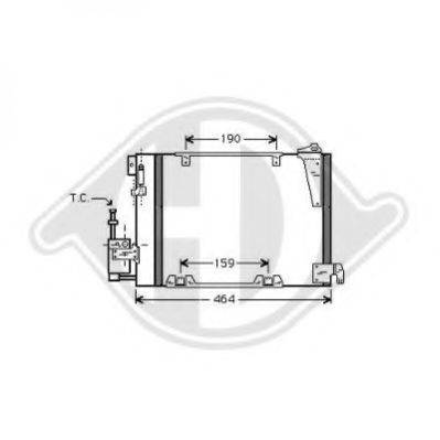 DIEDERICHS 8180502 Конденсатор, кондиціонер