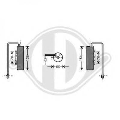 DIEDERICHS 8182503 Осушувач, кондиціонер