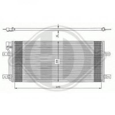DIEDERICHS 8227100 Конденсатор, кондиціонер