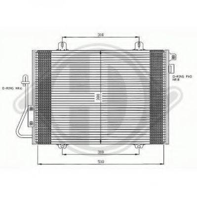 DIEDERICHS 8441300 Конденсатор, кондиціонер