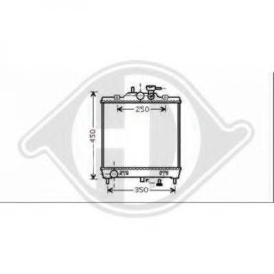 DIEDERICHS 8650506 Радіатор, охолодження двигуна