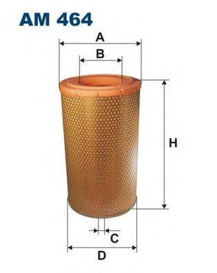 FILTRON AM464 Повітряний фільтр