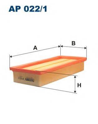 FILTRON AP0221 Повітряний фільтр