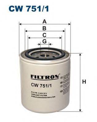 FILTRON CW7511 Фільтр для охолоджувальної рідини